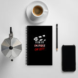 Fix it On Set  Notebook